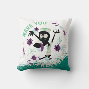 Coussin Infirmière drôle d'Halloween