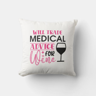 Coussin Infirmière Gift échangera des conseils médicaux co