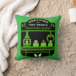 Coussin Infirmière pédiatrique Cadeaux d'appréciation