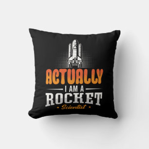 Coussin Ingénieur Aérospatial En Fait Je Suis Une Rocket S