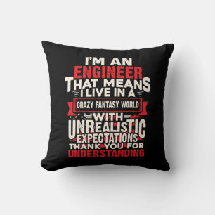 Coussin Ingénieur Je Suis Ingénieur