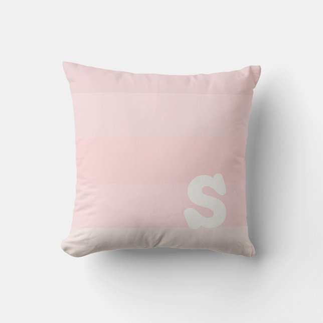 COUSSIN INITIAL PERSONNALISÉ (Recto)