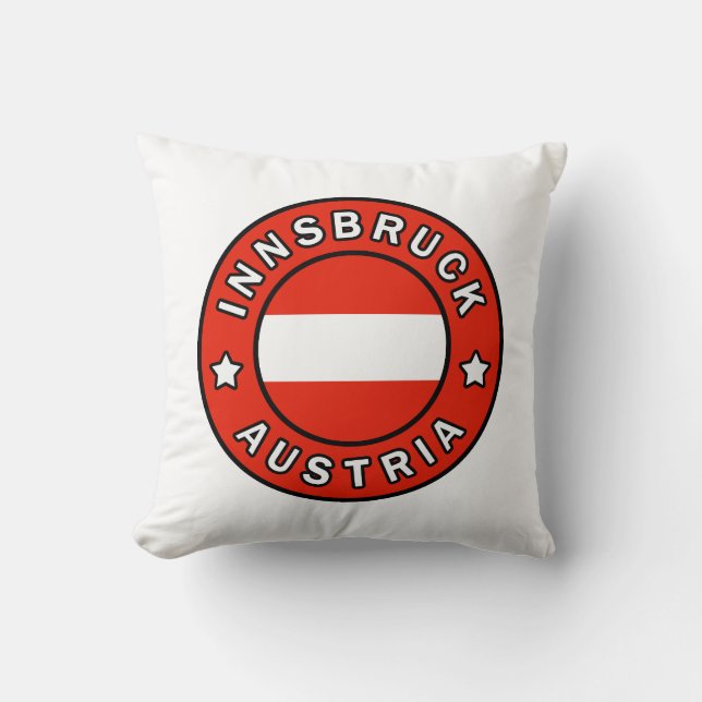 Coussin Innsbruck Autriche (Recto)
