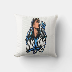 Coussin Inoxtag Mountain Adventure Autocollant – Design