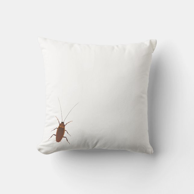Coussin Insecte Cockroach (Recto)