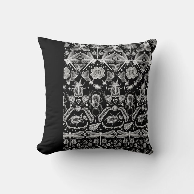 Coussin Insectes et bogues (Recto)