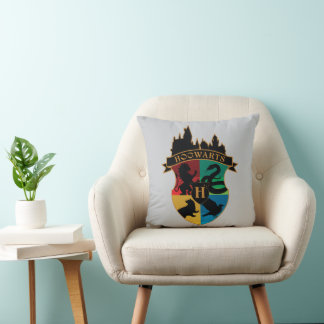 Coussin Insigne de fierté de la Maison du blason du châtea