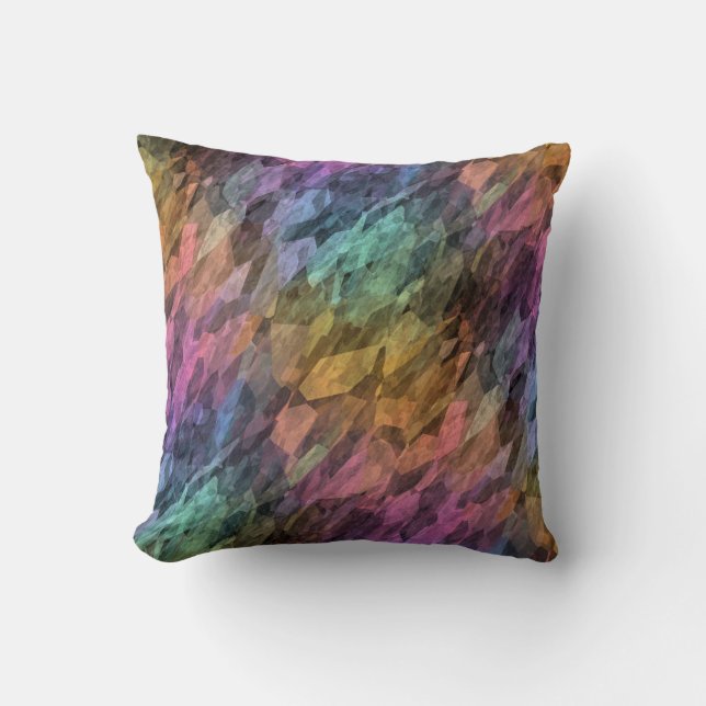 Coussin inspiration antechamber - cristal arc-en-ciel : (Recto)