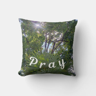 Coussin Inspiration : "Priez"