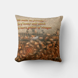 Coussin Inspiration - Rucher - Abeilles - Succès doux