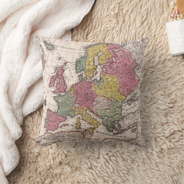 Coussin Inspiré d'une ancienne carte (9) (Couverture)