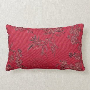 Coussin inspiré par Asiatique rouge