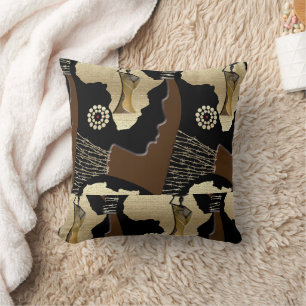 Coussin Inspiré par l'Afrique