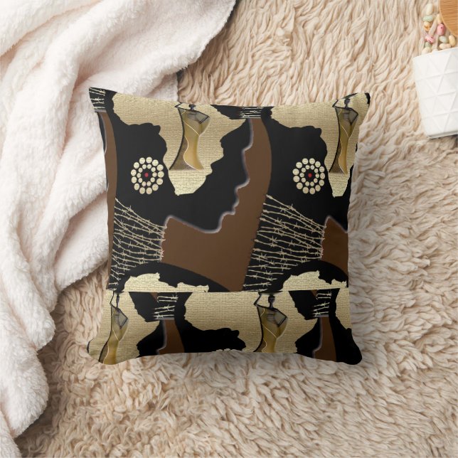 Coussin Inspiré par l'Afrique (Couverture)