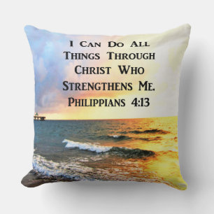 COUSSIN INSPIRING PHILIPPIANS 4:13 SCRIPTURE VERSE