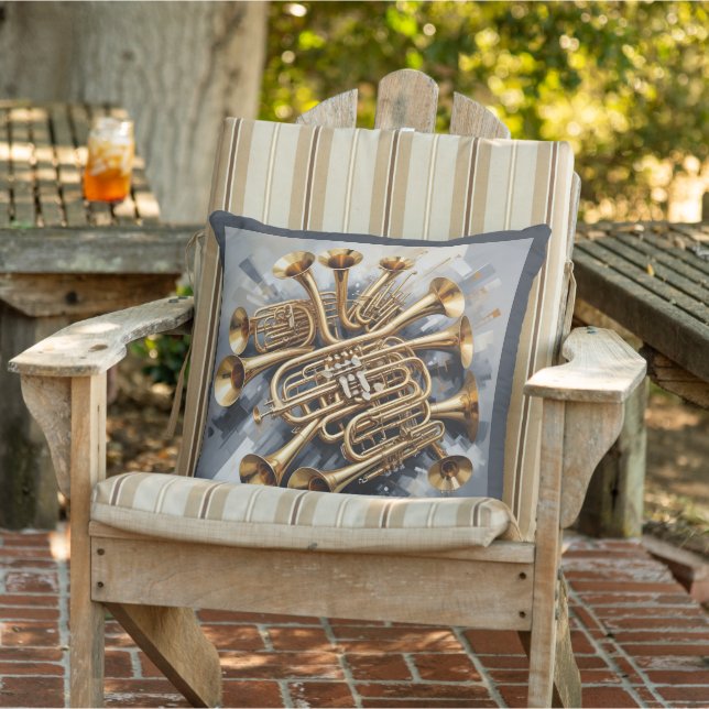 Coussin Instruments de musique (Chaise)