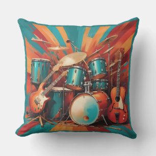 Coussin Instruments de musique
