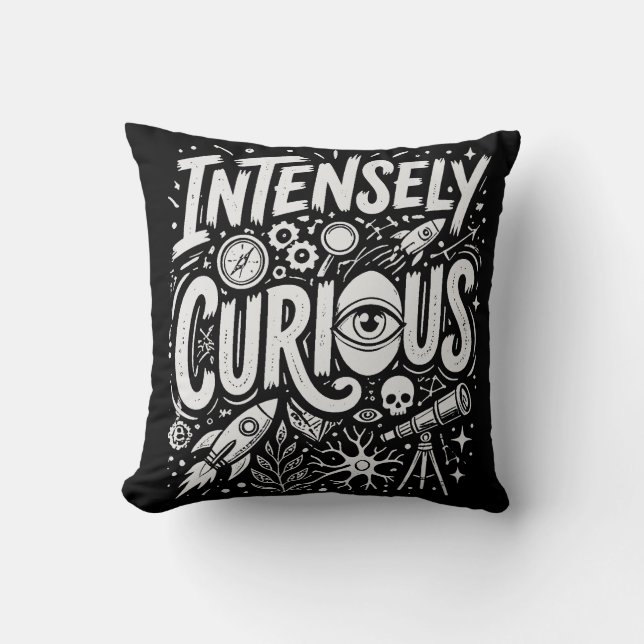 Coussin Intensément Curieux (Recto)