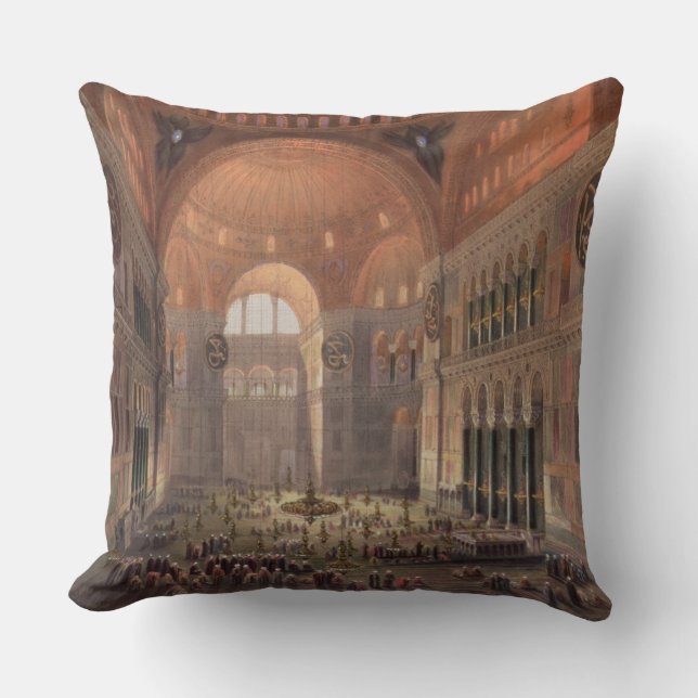 Coussin Intérieur de Haghia Sophia, Constantinople, pub. (Recto)