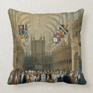Coussin Intérieur de la chapelle de St George, 1838 (litho