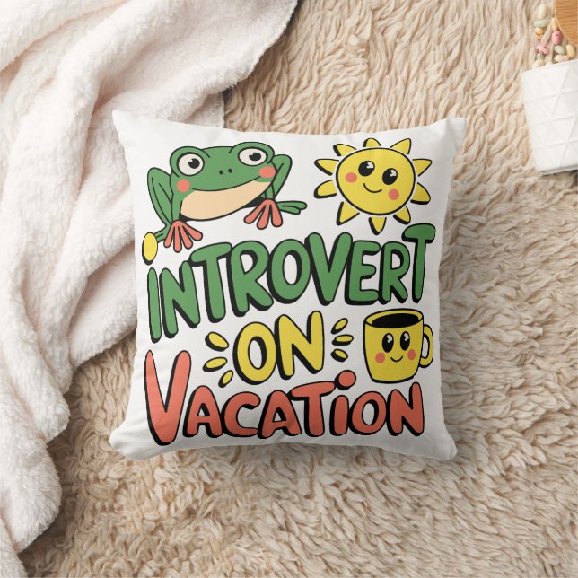 Coussin Introvert Sunshine Break (Couverture)