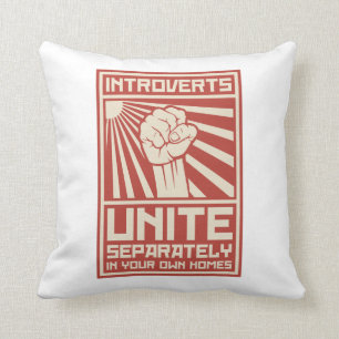 Coussin Introverts unissent séparément dans vos propres