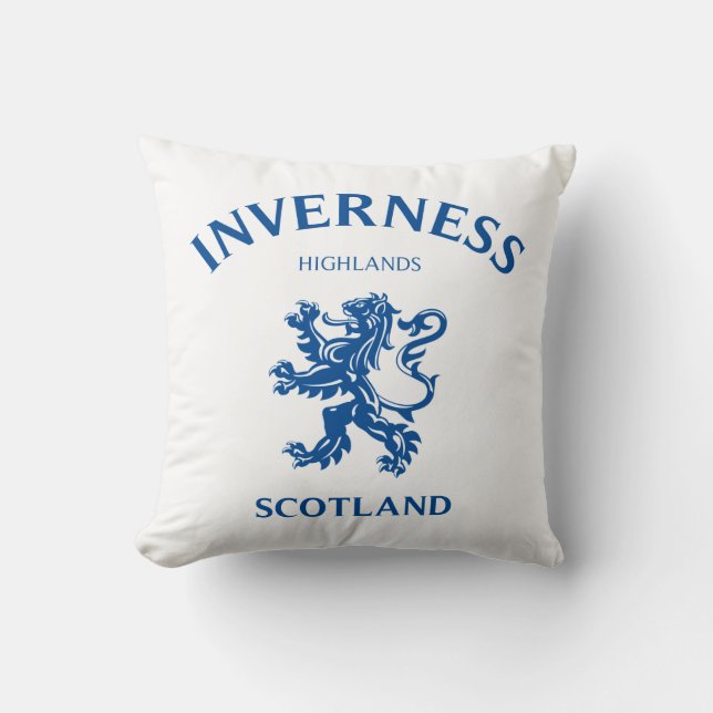 Coussin INVERNESS Ecosse (Recto)