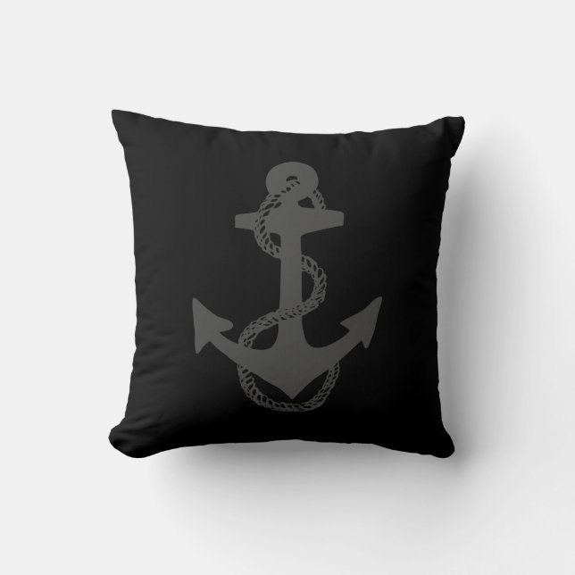 Coussin inverser 2 côtés - ANCRE nautique | (Recto)