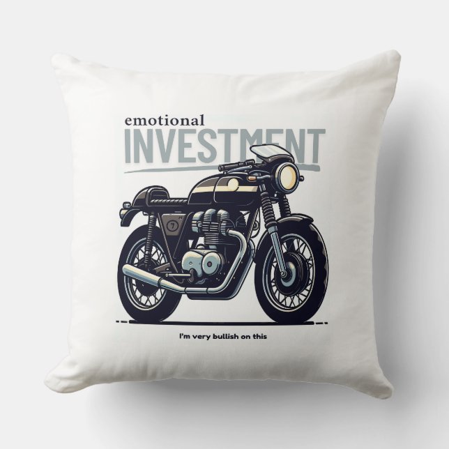 Coussin investissement émotionnel - point de vue d'un pass (Recto)