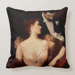 Coussin Invitation à la valse, 1895 (huile sur la toile)