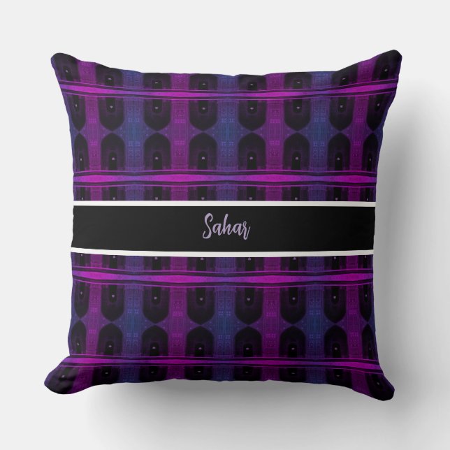 Coussin Iran vintage Ispahan iwân ouest Mosquée Imam  (Recto)