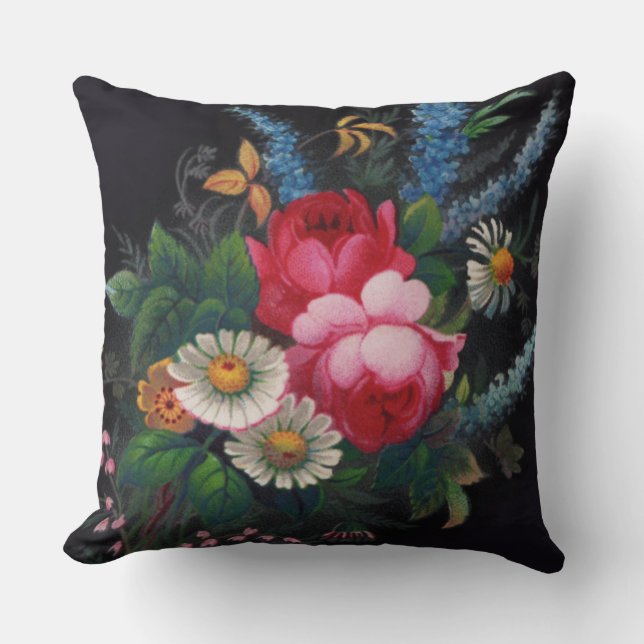 Coussin Irena Bouquet victorien Jeu d'oreiller (Recto)