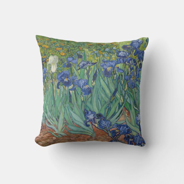 Coussin Iris de Vincent Van Gogh (Recto)