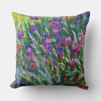 Coussin Iris Garden Impressionnisme Monet Art