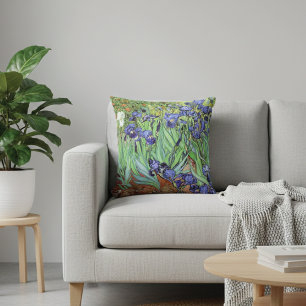 Coussin Irises Garden Vincent van Gogh