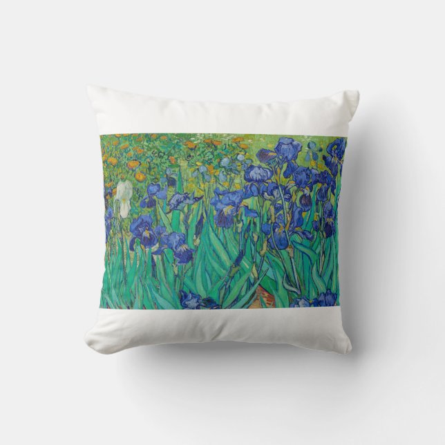 Coussin Irises par Vincent van Gogh (Recto)