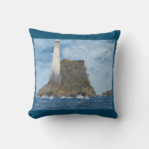 Coussin Irish Fastnet Lighthouse, Comté de Cork, Irlande