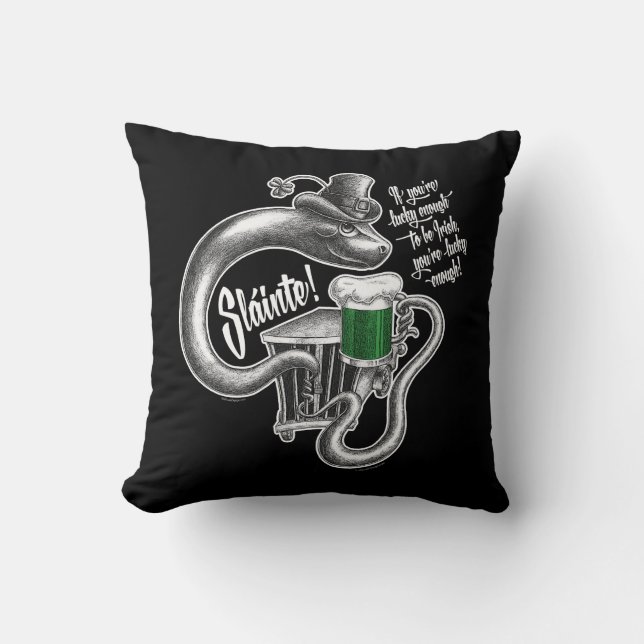 Coussin Irish Toast Throw (Recto)