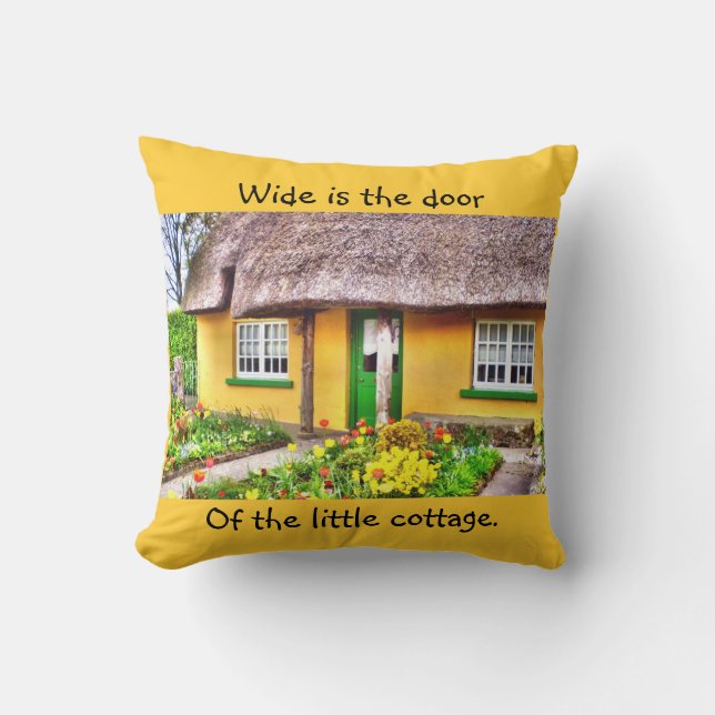 Coussin irlandais de cottage (Recto)