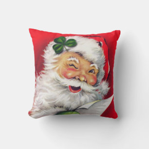 Coussin Irlandais Père Noël, Irlande, Père Noël, Noël