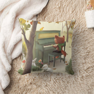 Coussin Iron T. Fox : Musique d'art solo pour piano de la