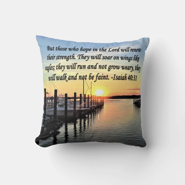 COUSSIN ISAIAH 40:31 SCRIPTURE VERSE (Recto)