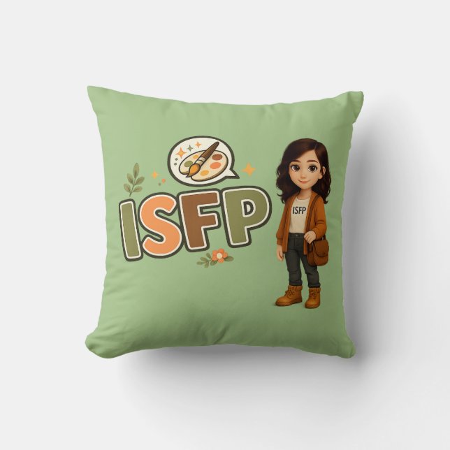 Coussin ISFP — A Artista Livre (Recto)