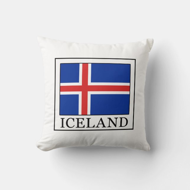 Coussin Islande (Recto)