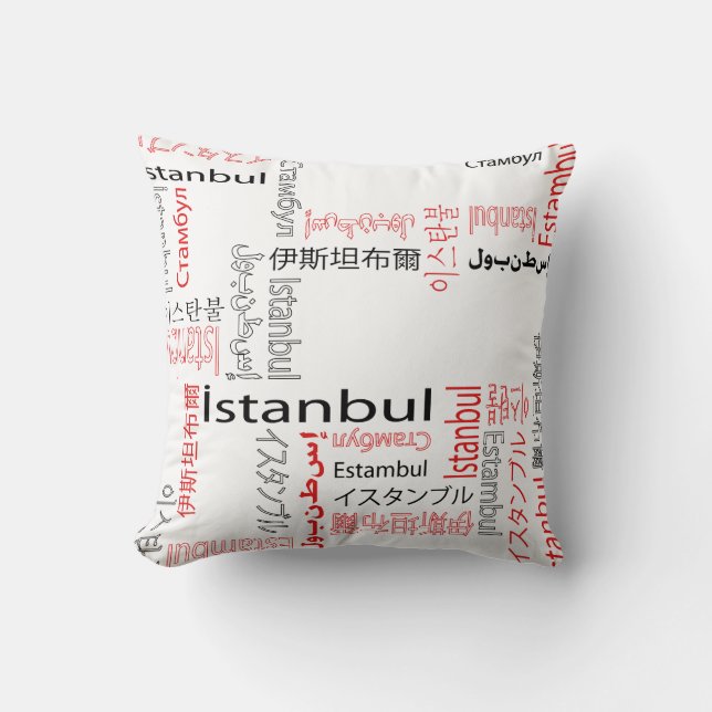 Coussin Istanbul (Recto)