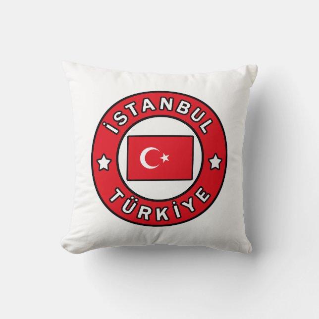 Coussin Istanbul Türkiye (Recto)