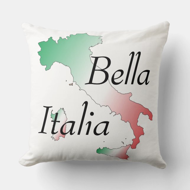 Coussin Italie - Italia Kissen (Recto)