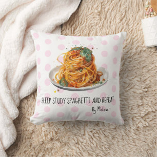 Coussin Italie Personnalisée Décoration Spaghetti Moderne