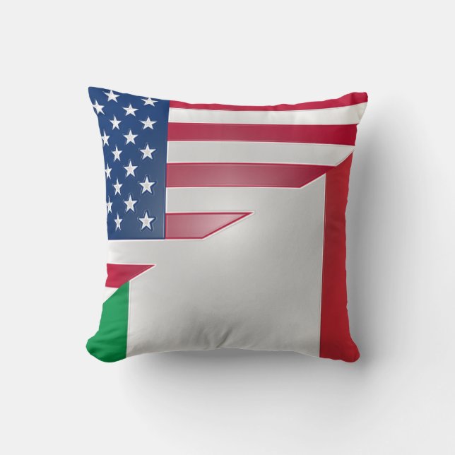 Coussin italien américain de MoJo d'Américain de (Recto)