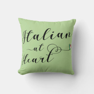 Coussin Italien Au Coeur Throw Cushion, Italie